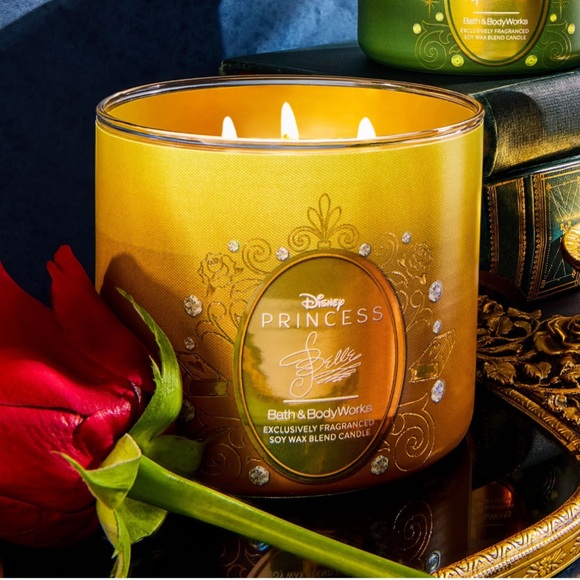 Bath & Body Works Princess Belle Candle (Limited Edition) - Picture 1 of 6